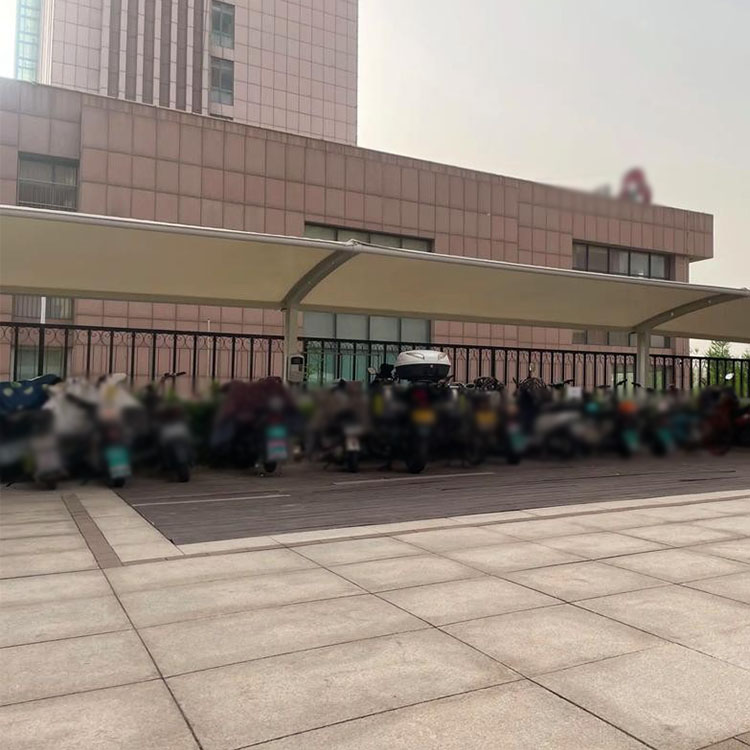 定安县膜结构电动车棚